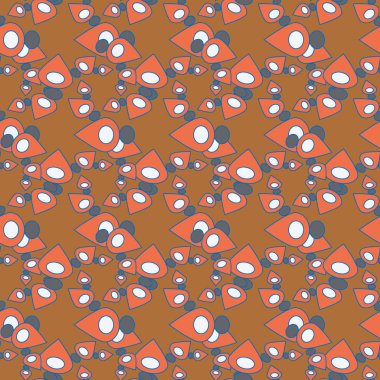 Soyut geo damla şeklindeki PIN arka plan deseni. 