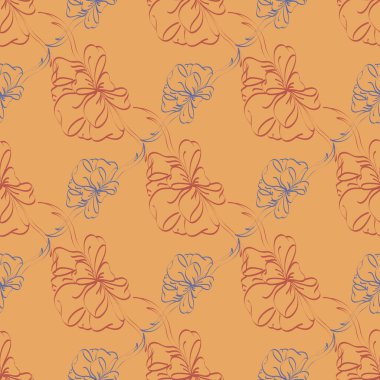 Renkli Yay ve kurdeleler sorunsuz desenli arka.