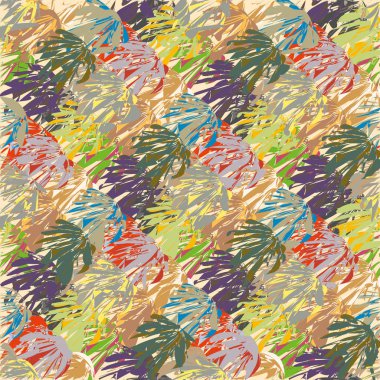 Arka plan, vektör çizim için soyut renkli seamless modeli