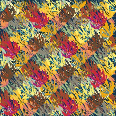 Arka plan, vektör çizim için soyut renkli seamless modeli