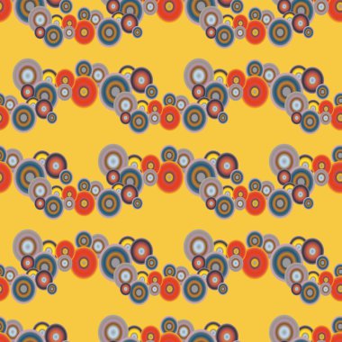 soyut geometrik renkli Dikişsiz desen arka plan için vektör çizim