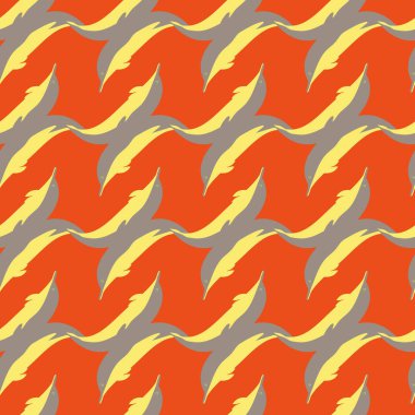 Dekoratif renkli seamless modeli sevimli yunuslar ile