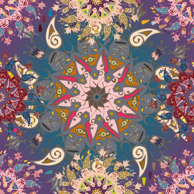 Arkaplan için soyut geometrik renkli desen. vektör illüstrasyonu 