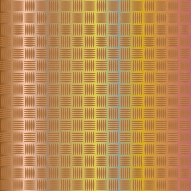 Oluklu demir, paslanmaz çelik arka plan, vektör çizim 