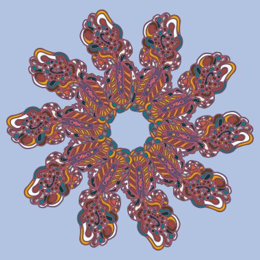 Stil zentangle yeni simetrik mandala doodle ile sanat esin kaynağı oldu. Duvar kağıdı, desen dolgularını, web sayfaları, yüzey dokuları için dekoratif nesne-ebilmek var olmak kullanılmış.