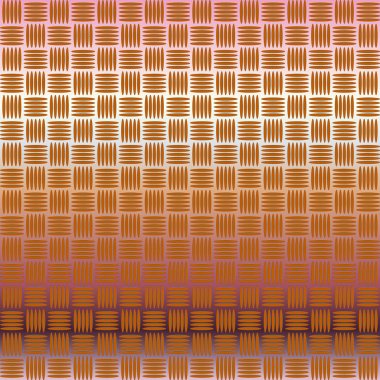 Oluklu demir, paslanmaz çelik arka plan, vektör çizim 