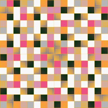 küpleri ve kareler vektör çizimi