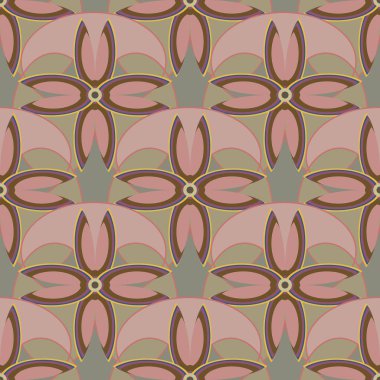 Sorunsuz çiçek desenli arka plan.