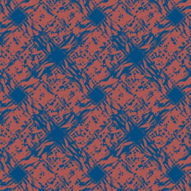 Dekoratif renkli kesintisiz vektör desen