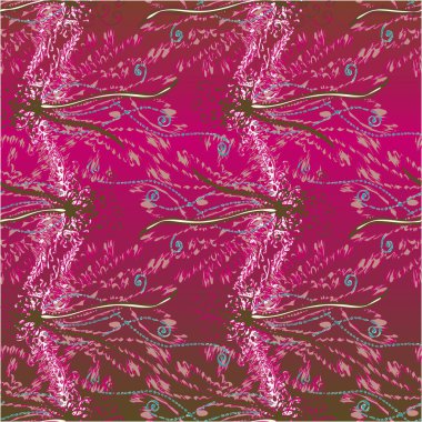 Arka plan, vektör çizim için soyut renkli seamless modeli