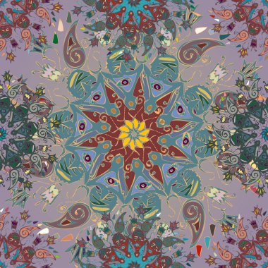 Arkaplan için soyut geometrik renkli desen. vektör illüstrasyonu 