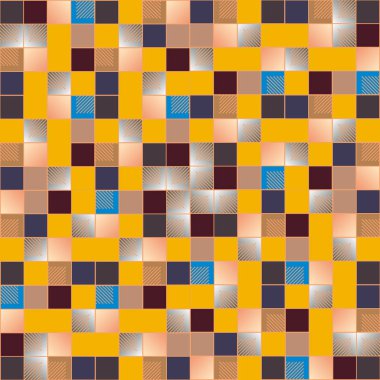 küpleri ve kareler vektör çizimi