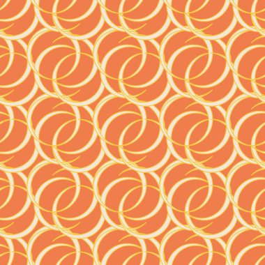 vektör çizim arka planı için daireler ile seamless modeli   