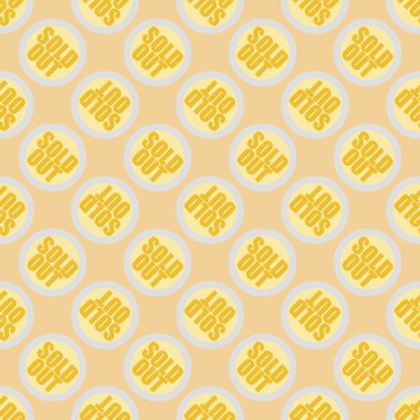 Dikişsiz desen, vektör çizim sattı