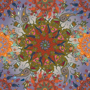 Arkaplan için soyut geometrik renkli desen. vektör illüstrasyonu 