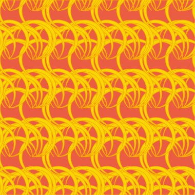 vektör çizim arka planı için daireler ile seamless modeli   