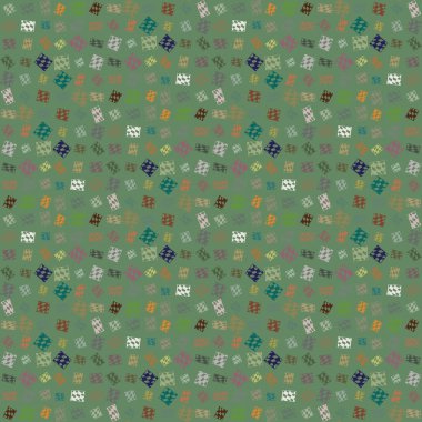 soyut geometrik renkli Dikişsiz desen arka plan için vektör çizim