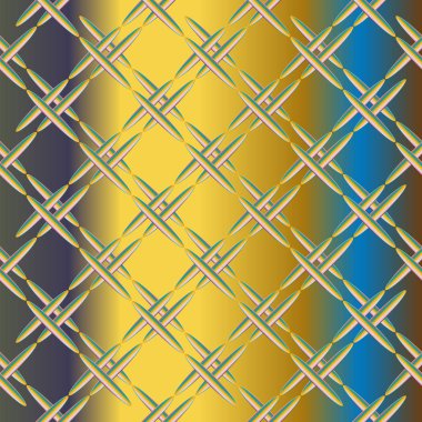 Oluklu metal, Dikişsiz desen vektör çizim.