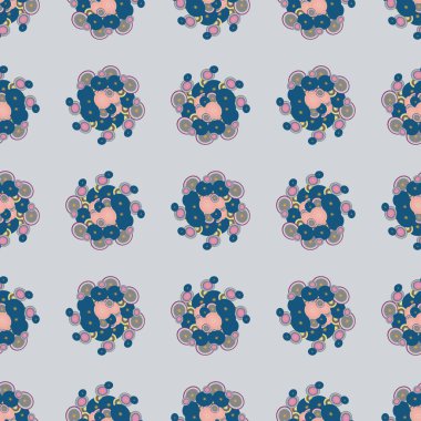 soyut geometrik renkli Dikişsiz desen arka plan için vektör çizim