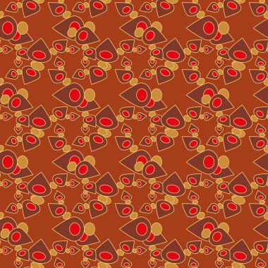 Soyut geo damla şeklindeki PIN arka plan deseni. 