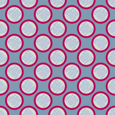 Dikişsiz desen, vektör çizim sattı