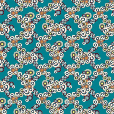 soyut geometrik renkli Dikişsiz desen arka plan için vektör çizim