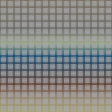 Oluklu demir, paslanmaz çelik arka plan, vektör çizim 