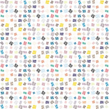 soyut geometrik renkli Dikişsiz desen arka plan için vektör çizim