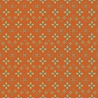 Çiçekler, vektör çizim ile çok renkli geometrik seamless modeli 