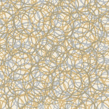 vektör çizim arka planı için daireler ile seamless modeli   