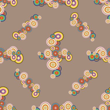 soyut geometrik renkli Dikişsiz desen arka plan için vektör çizim