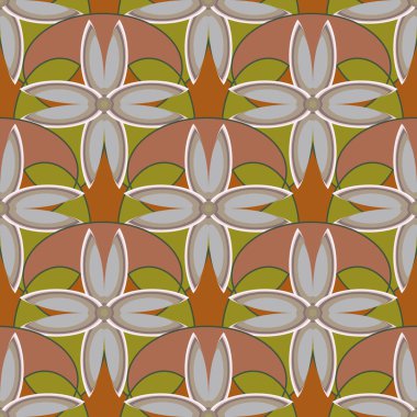 Sorunsuz çiçek desenli arka plan.