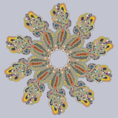 Stil zentangle yeni simetrik mandala doodle ile sanat esin kaynağı oldu. Duvar kağıdı, desen dolgularını, web sayfaları, yüzey dokuları için dekoratif nesne-ebilmek var olmak kullanılmış.