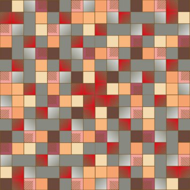 küpleri ve kareler vektör çizimi