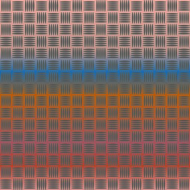 Oluklu demir, paslanmaz çelik arka plan, vektör çizim 