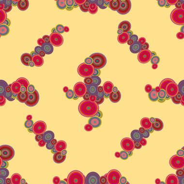 soyut geometrik renkli Dikişsiz desen arka plan için vektör çizim