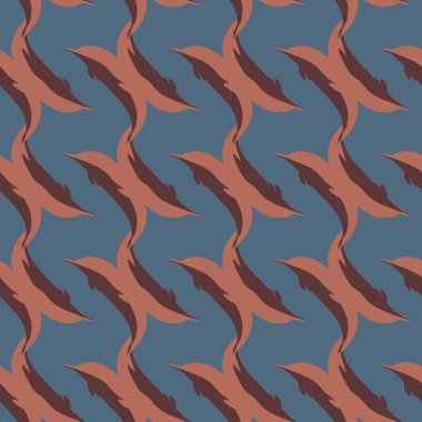 Dekoratif renkli seamless modeli sevimli yunuslar ile