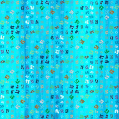 soyut geometrik renkli Dikişsiz desen arka plan için vektör çizim