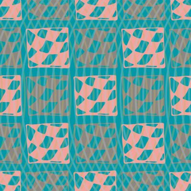 Arka plan için soyut geometrik renkli desen. Duvar kağıdı, desen dolgularını, web sayfası arka planı, yüzey dokuları için dekoratif zemin-ebilmek var olmak kullanılmış.