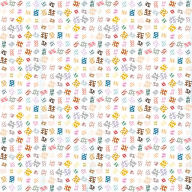 soyut geometrik renkli Dikişsiz desen arka plan için vektör çizim