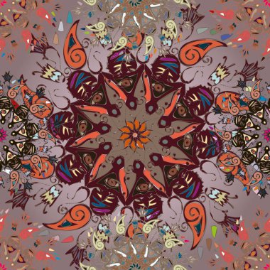 Arkaplan için soyut geometrik renkli desen. vektör illüstrasyonu 