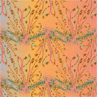 Arka plan, vektör çizim için soyut renkli seamless modeli