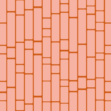 Sorunsuz doku bir tuğla duvar desen arka planı için.