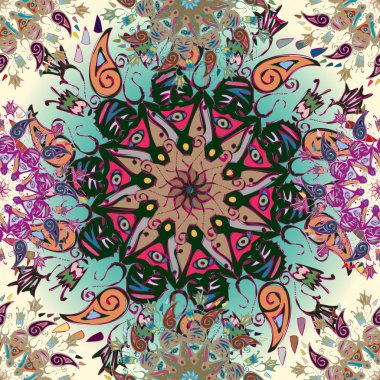 Arkaplan için soyut geometrik renkli desen. vektör illüstrasyonu 