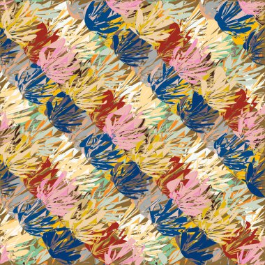 Arka plan, vektör çizim için soyut renkli seamless modeli