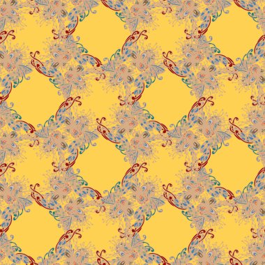 soyut dikişsiz desen, vektör illüstrasyonu