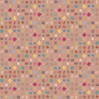 soyut geometrik renkli Dikişsiz desen arka plan için vektör çizim