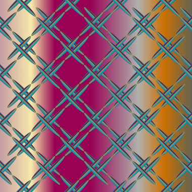 Oluklu metal, Dikişsiz desen vektör çizim.