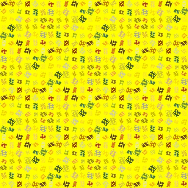 Vektorillustration Abstrakter Geometrischer Farbenfroher Nahtloser Muster Für Den Hintergrund — Stockvektor