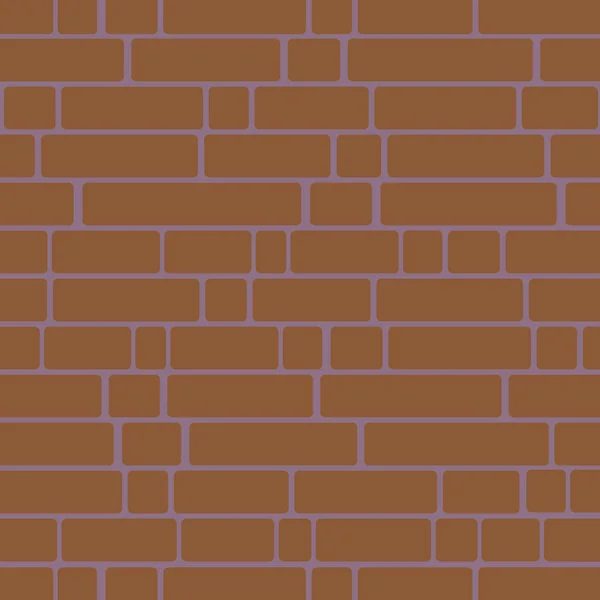 Textura Perfecta Patrón Pared Ladrillo Para Fondo — Vector de stock